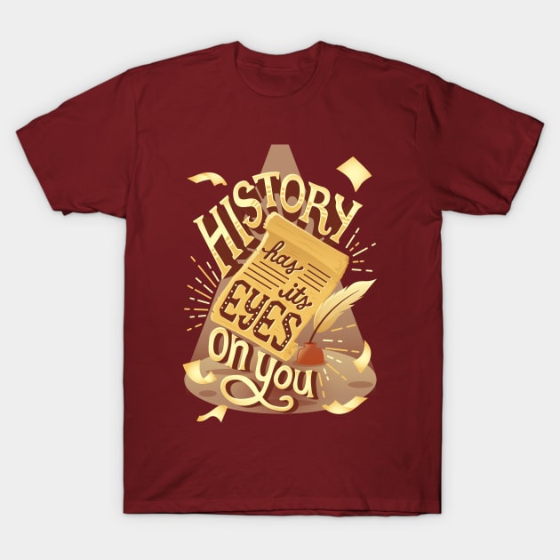 History T-Shirt by risarodil